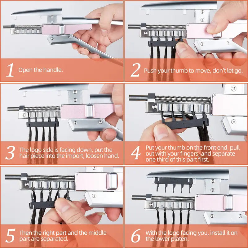 6D Hair Extensions Installer