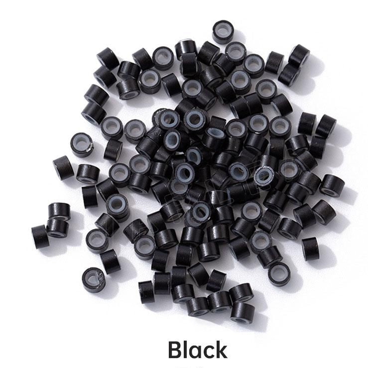 Silicone Micro Rings for flat tip hair extensions 1000Pcs