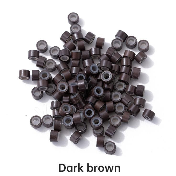 Silicone Micro Rings for flat tip hair extensions 1000Pcs