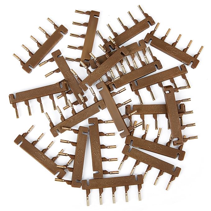 6D Hair Extension Buckles 40 pcs